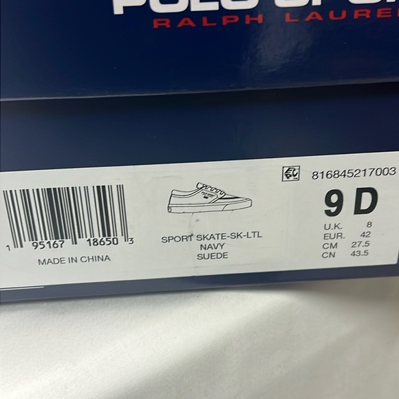 Polo sports Ralph Lauren’s men’s boat shoes NWT/BOX - Picture 11 of 12